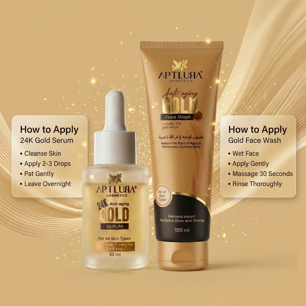 24K Gold Anti Aging Formula Combo