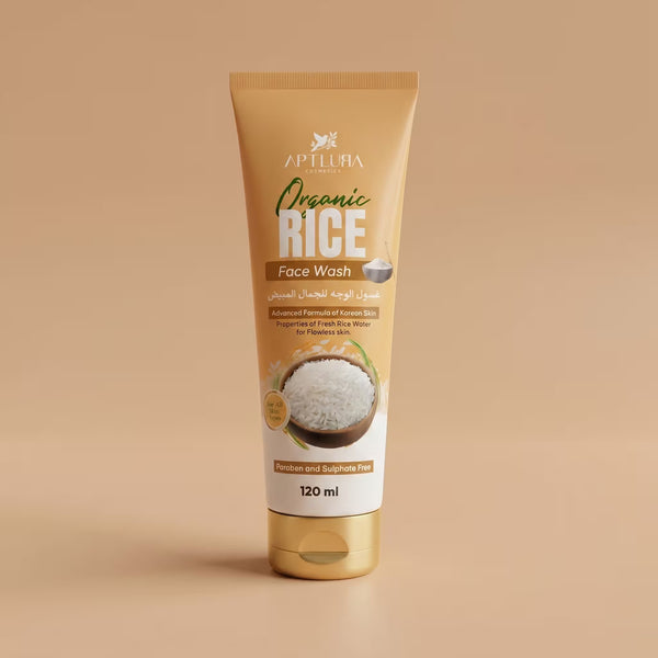 Aptlura Organic Rice Facewash 120ml