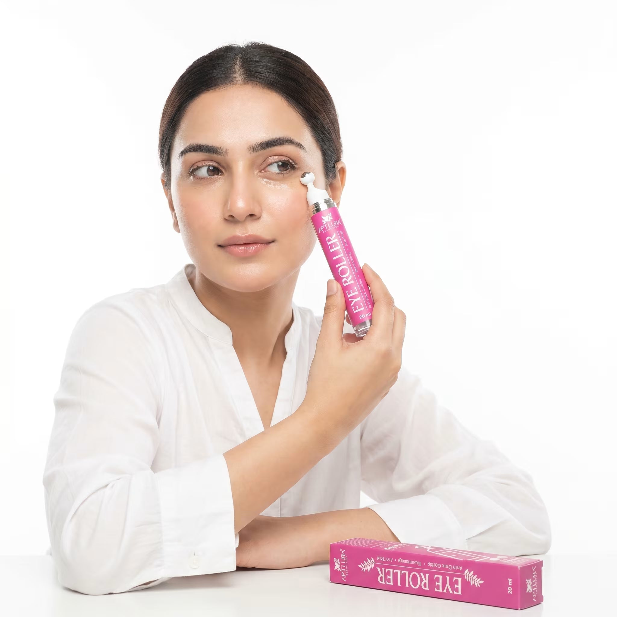 Aptlura Eye Roller – Dark Circle & Puff Care (20ml)