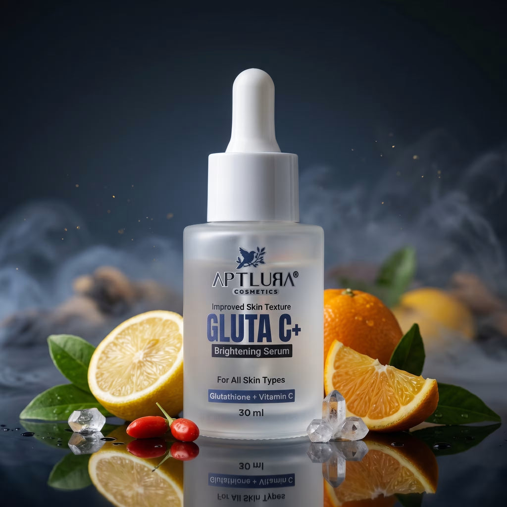 Aptlura Gluta C+ Brightening Serum – Glutathione + Vitamin C (30ml)
