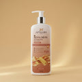 Aptlura Royal Musk moisturizing body lotion on a beige background