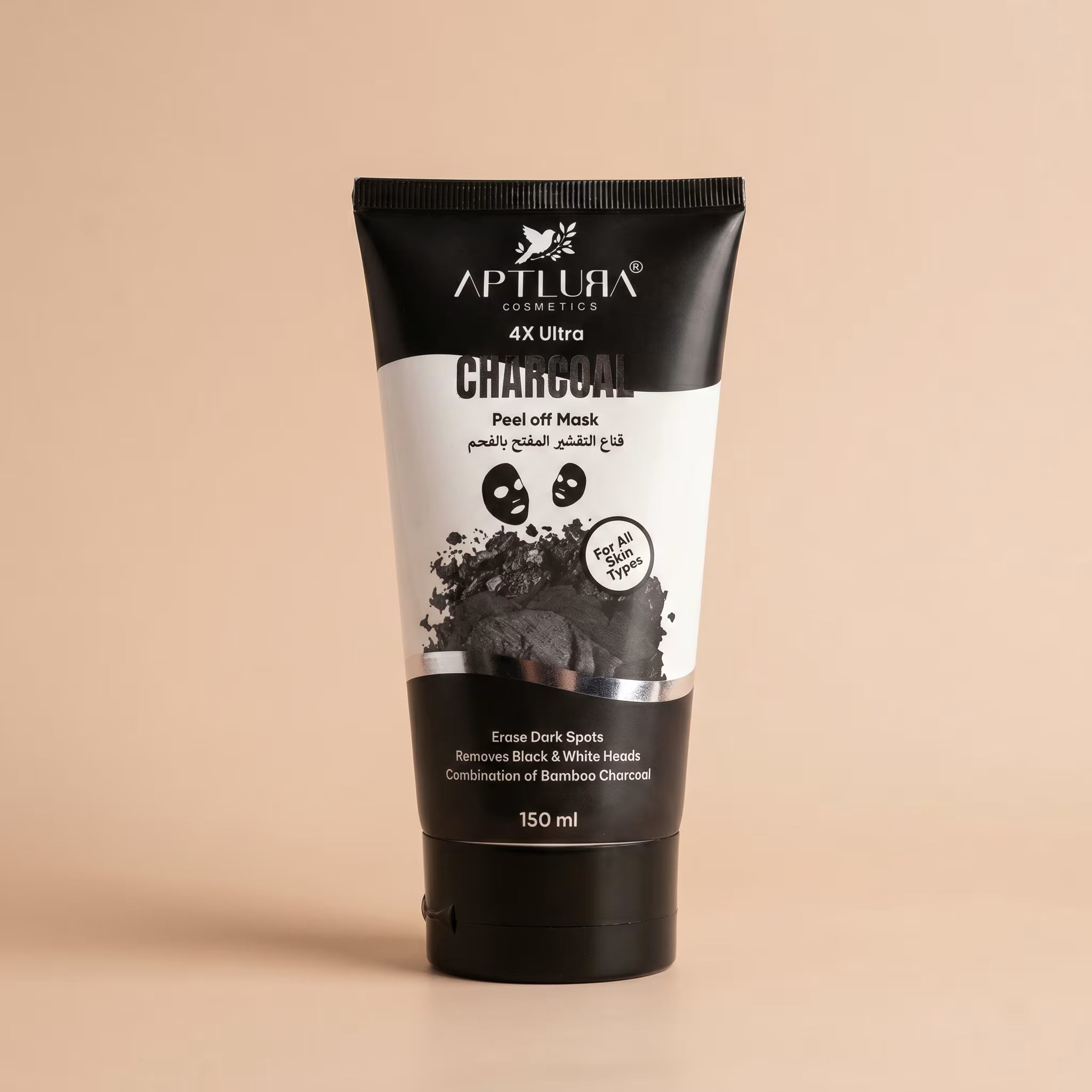 Aptlura Charcoal Peel Off Mask – 150ml