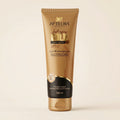 Tube of Aptlura Gold Face Wash on a beige background