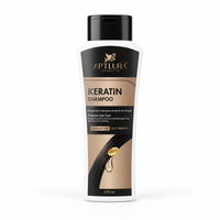 Aptura Keratin Shampoo bottle on a white background