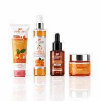 Aptlura Vitamin C skincare product set on a white background