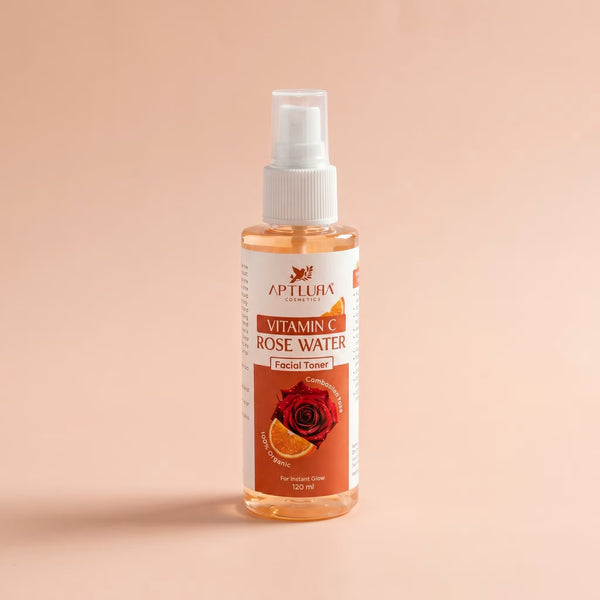 Aptlura Vitamin C Rose Water Toner – 120ml