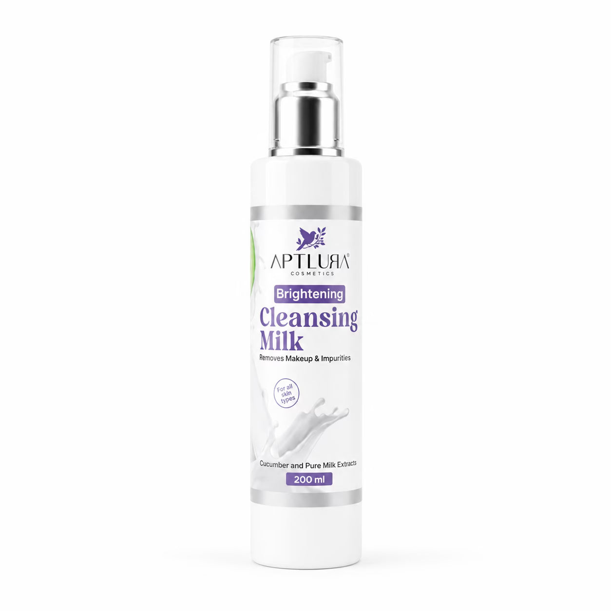 Brightening Cleansing Milk – Makeup & Impurity Remover (200ml)